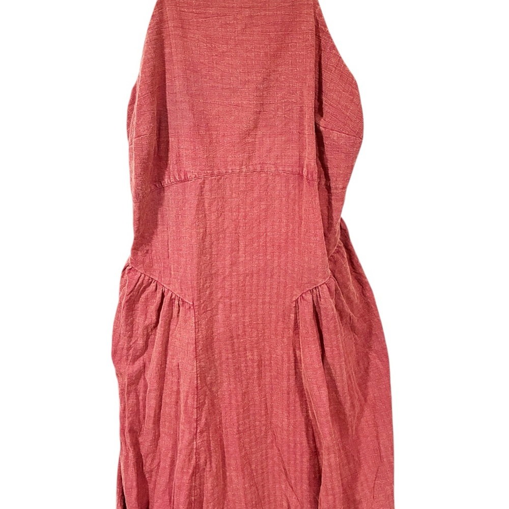 Torrid Plus Size Faded Red Festi Tie-Back Maxi Dress Size 3X NEW - Picture 2 of 6